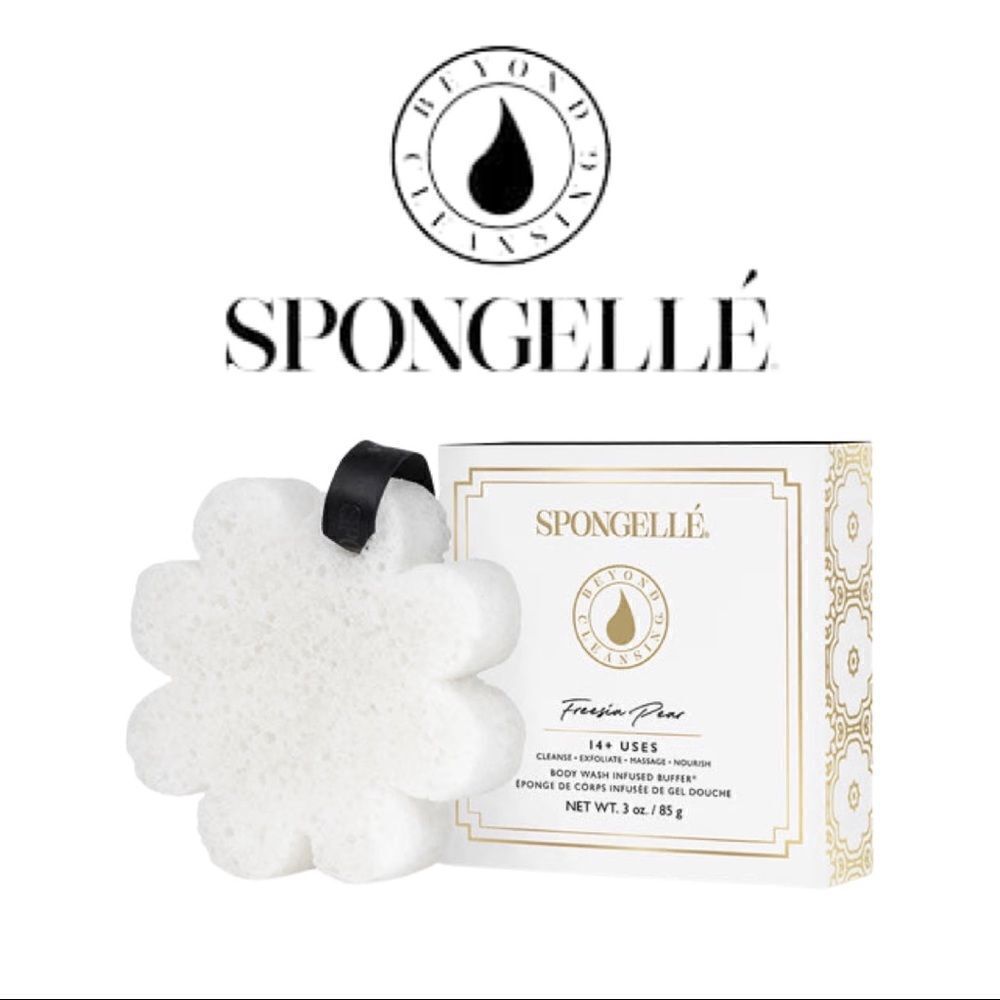 Spongelle Body Wash Boxed Infused Buffer - Freesia Pear - NWT